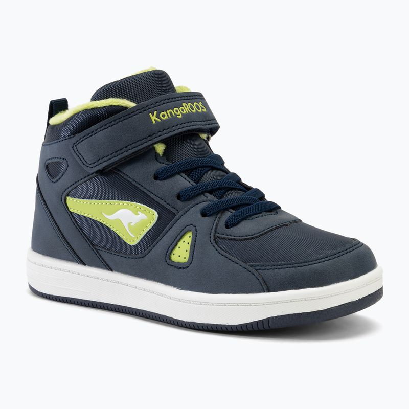 KangaROOS gyermek cipő K-CP Kalley II EV dk navy / lime