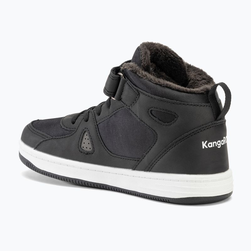 KangaROOS K-CP Kalley II EV jet black / acélszürke gyermekcipő 3