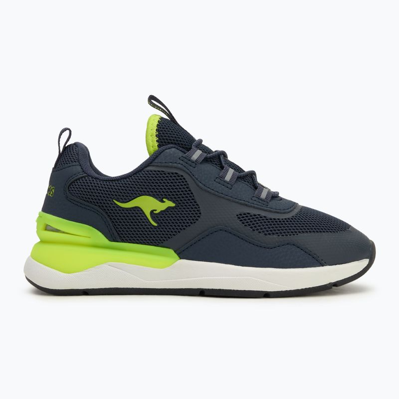 KangaROOS KD-Road gyermek cipő sötét navy/lime 2