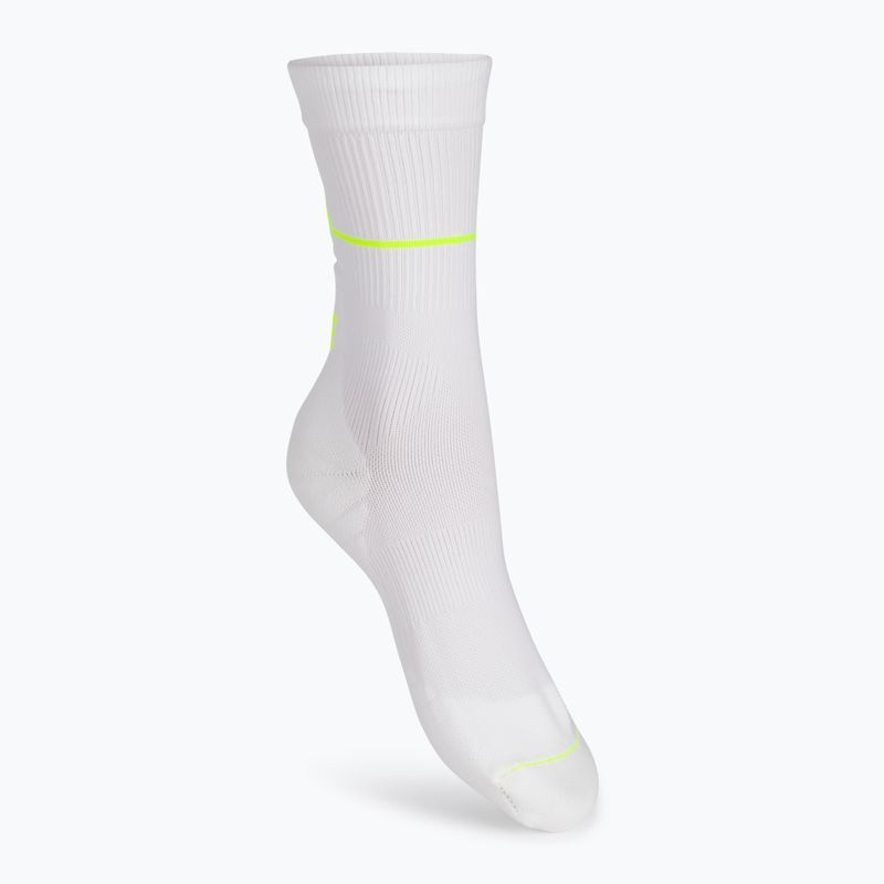 CEP Heartbeat női kompressziós futózokni fehér WP2CPC2