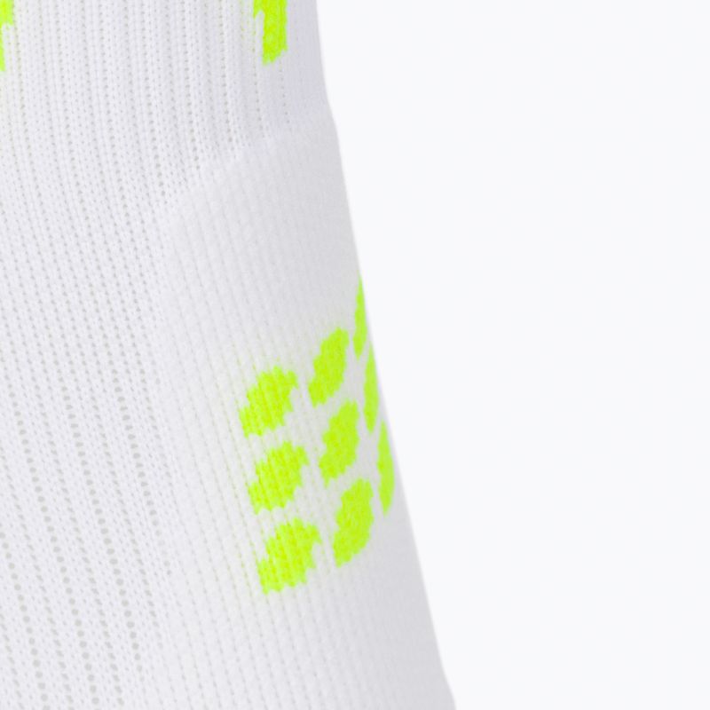 CEP Heartbeat férfi kompressziós futózokni fehér WP3CPC2 3