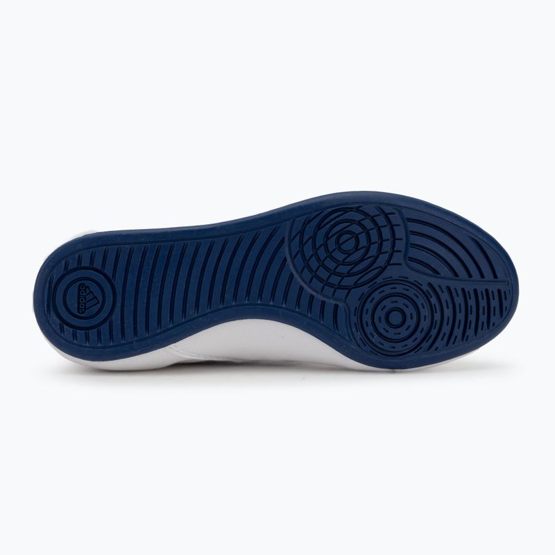 adidas Havoc gyermek birkózó cipő fehér kék piros 4