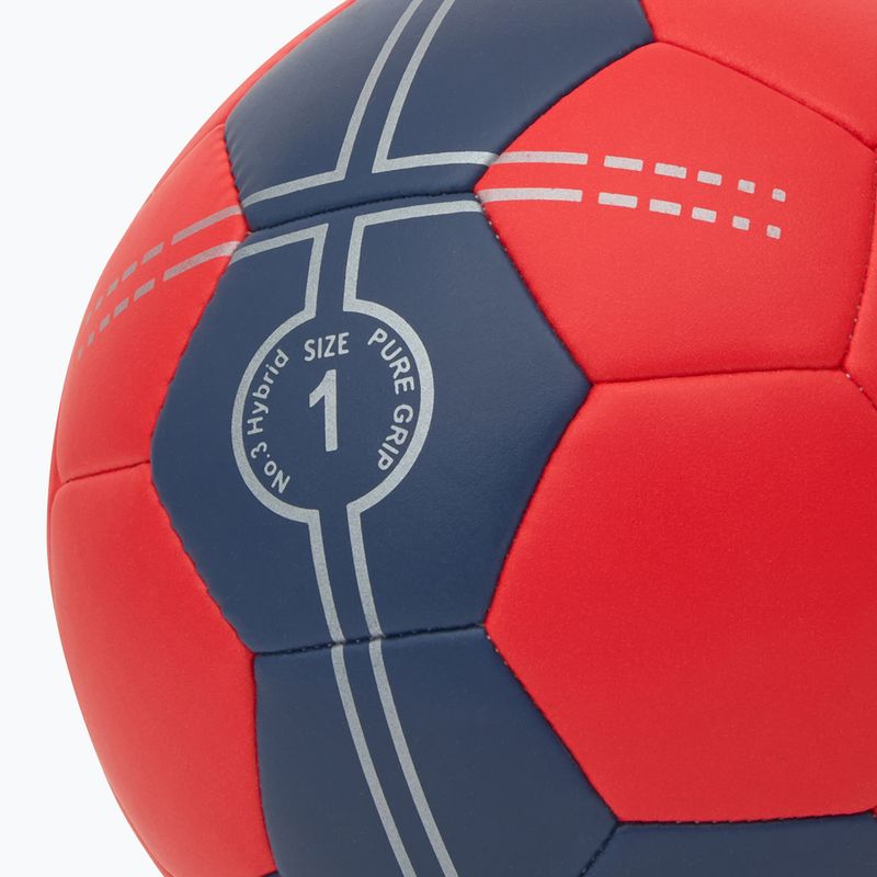 ERIMA Pure Grip kézilabda No. 3 Hybrid piros/új tengerészgyalogság méret 1 3