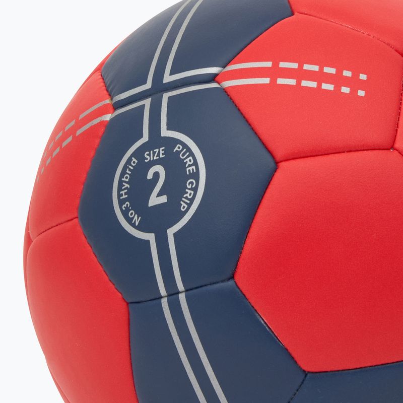 ERIMA Pure Grip kézilabda No. 3 Hybrid piros/új tengerészgyalogság méret 2 3