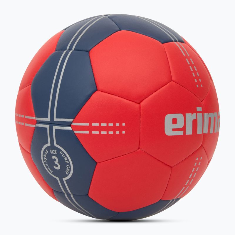 ERIMA Pure Grip kézilabda No. 3 Hybrid piros/új tengerészgyalogság 3. méret 2