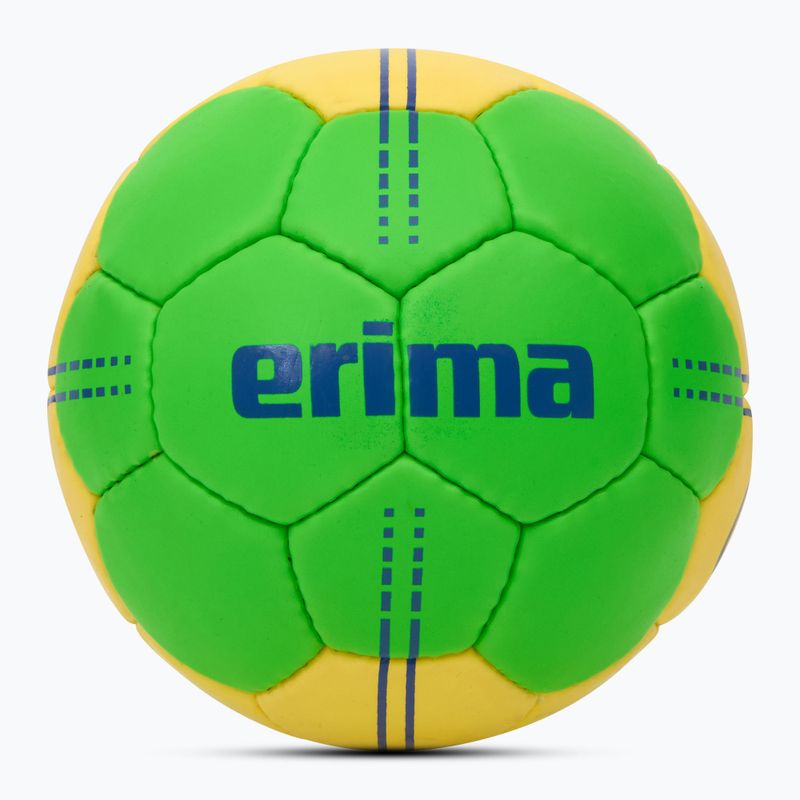 ERIMA Pure Grip Handball No. 4 zöld/sárga méret 0
