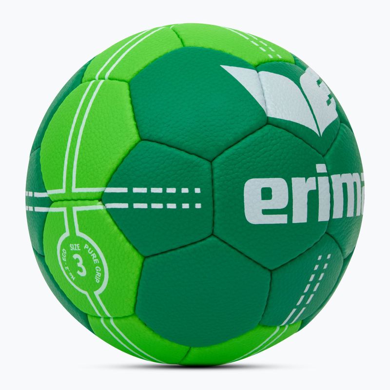 ERIMA Pure Grip kézilabda No. 2 Eco smaragdzöld/zöld méret 3 2