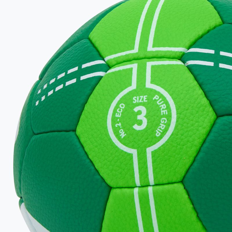 ERIMA Pure Grip kézilabda No. 2 Eco smaragdzöld/zöld méret 3 3