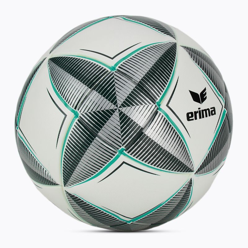 ERIMA Senzor Star Pro futball labdarúgó páfrányzöld/emerald/ezüstszürke 5. méret 2