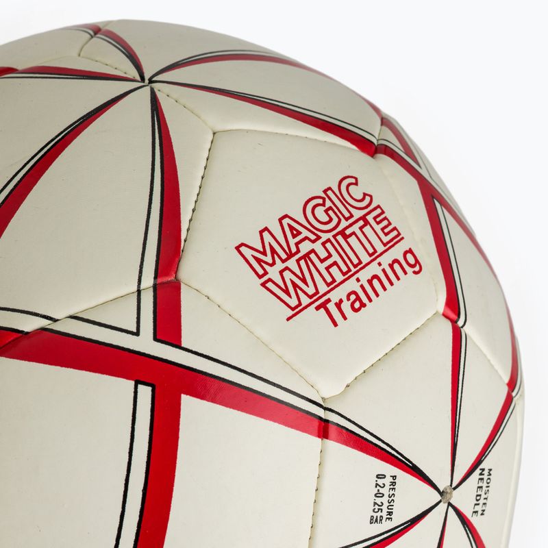 ERIMA Magic White Fehér edző kézilabda fehér/piros méret 3 3
