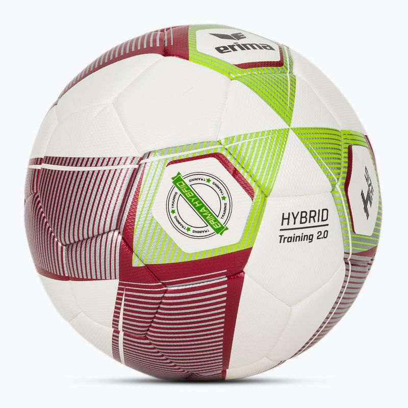 Focilabda ERIMA Hybrid Training 2.0 size 4 metallic red/silver/lime 2