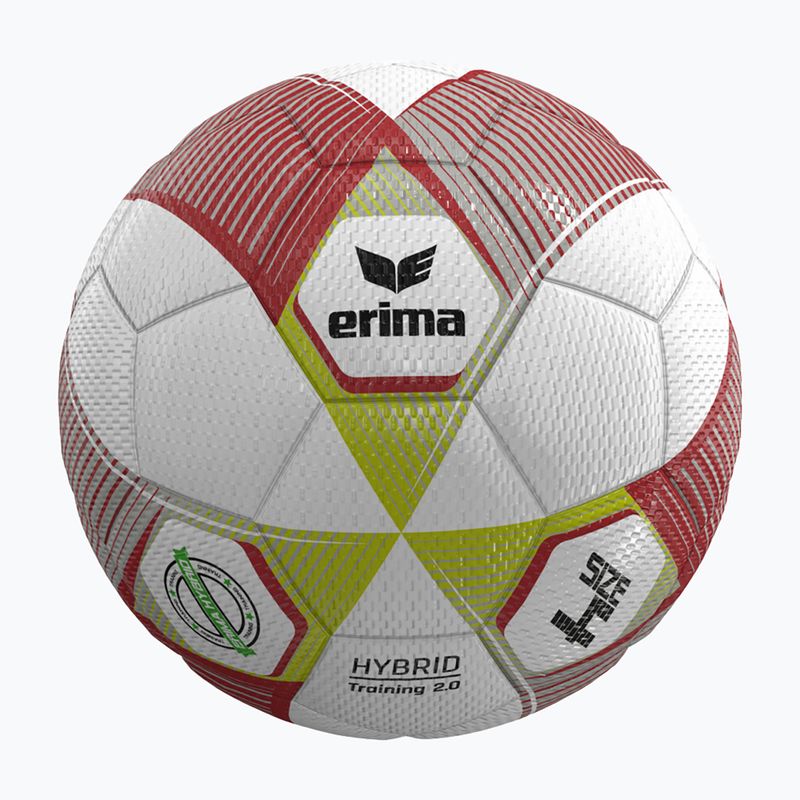 Focilabda ERIMA Hybrid Training 2.0 size 4 metallic red/silver/lime