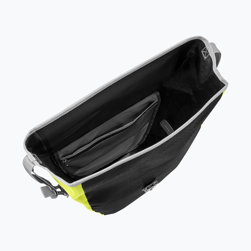 VAUDE Aqua Back Print Single 24 l fekete/világoszöld kerékpáros csomagtartó csomagtartó állványra 4