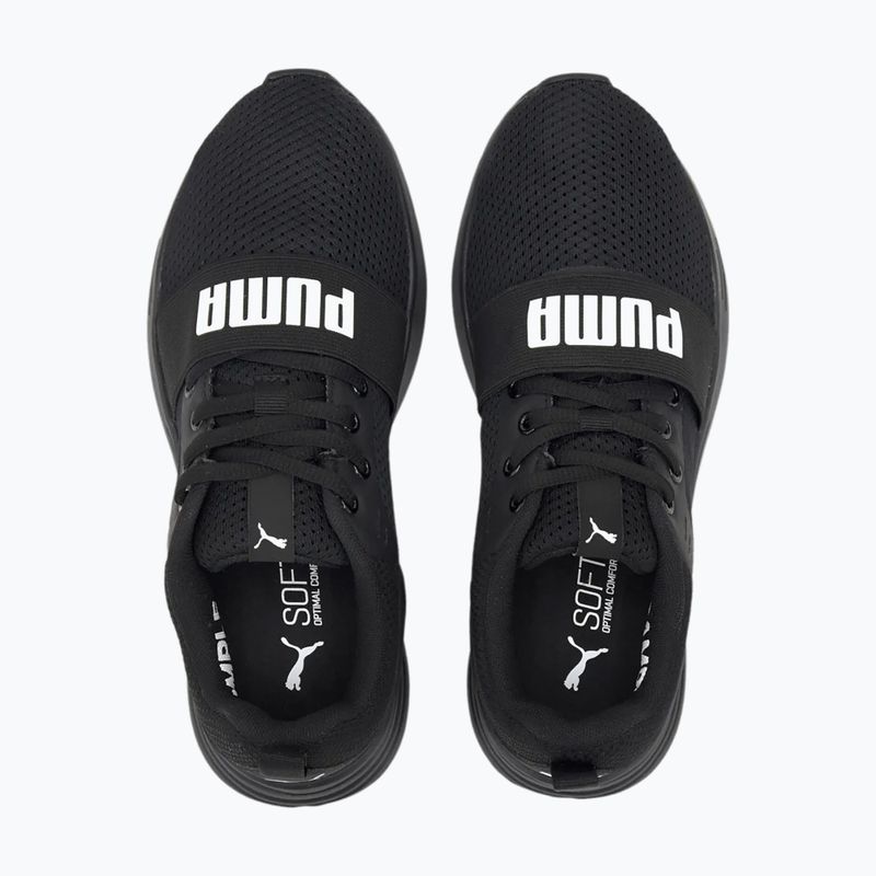 PUMA Wired Run Jr gyermek cipő puma fekete/puma fehér 13