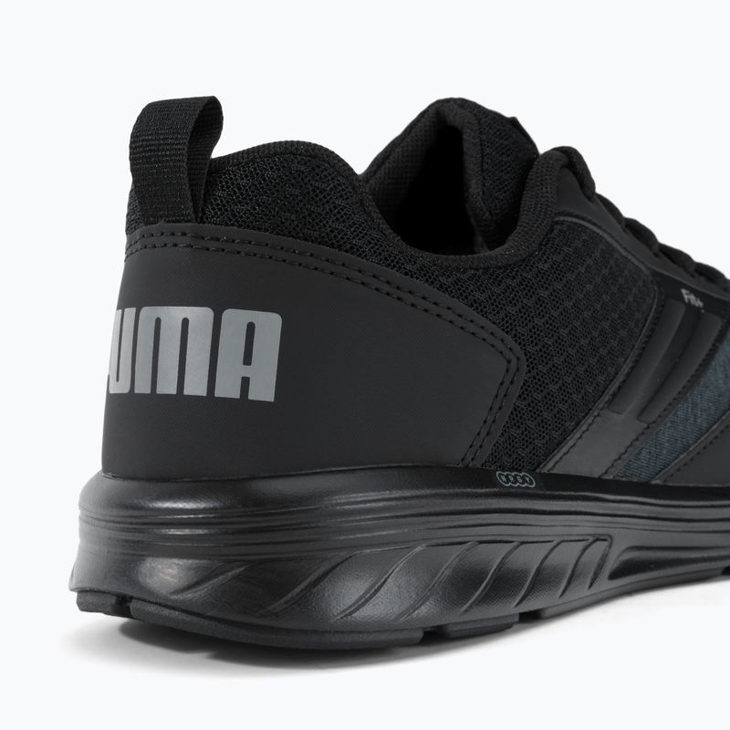 PUMA Nrgy Comet futócipő fekete-szürke 190556 38 9
