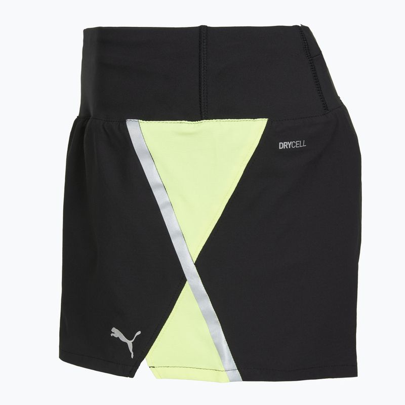 Női futónadrág Puma Run Lite Woven Ultra Shorts black/neon 3