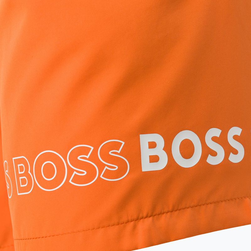 Hugo Boss Dolphin férfi úszónadrág narancssárga 50469300-829 3