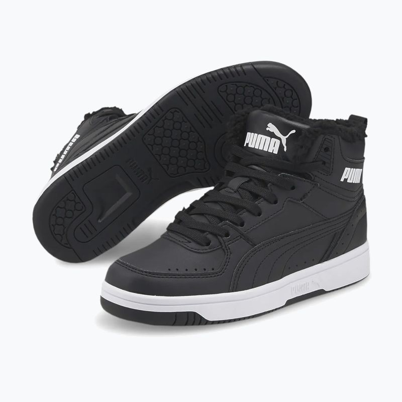 Gyerek cipő PUMA Rebound Joy Fur Jr puma black/puma white 8