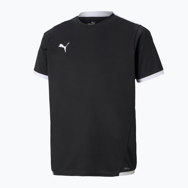 Puma gyermek labdarúgó mez Teamliga mez fekete 704925 5