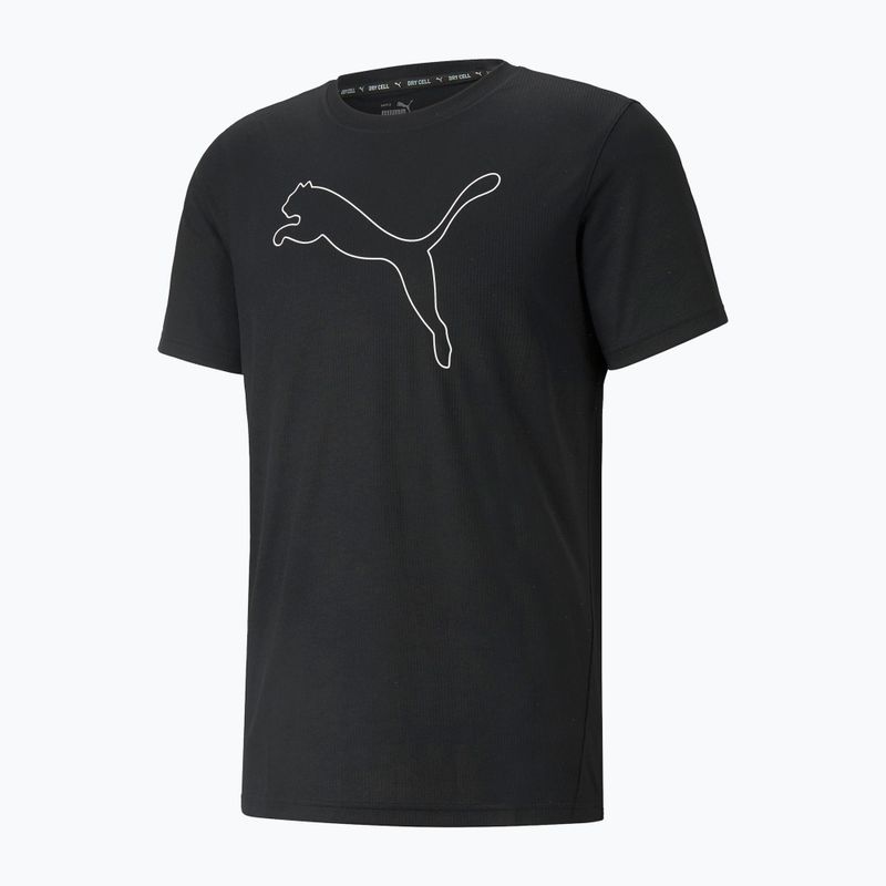 Férfi PUMA Performance Cat edzőpóló fekete 520315 01
