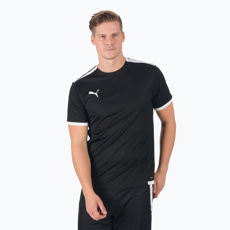 Férfi teamLIGA Jersey focimez fekete 704917_03