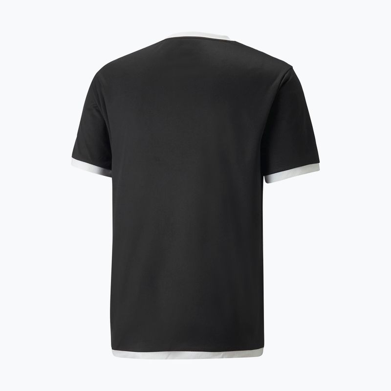Férfi teamLIGA Jersey focimez fekete 704917_03 6