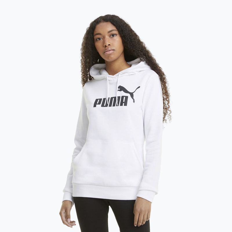 Női pulóver PUMA Essentials Logo Hoodie TR puma white