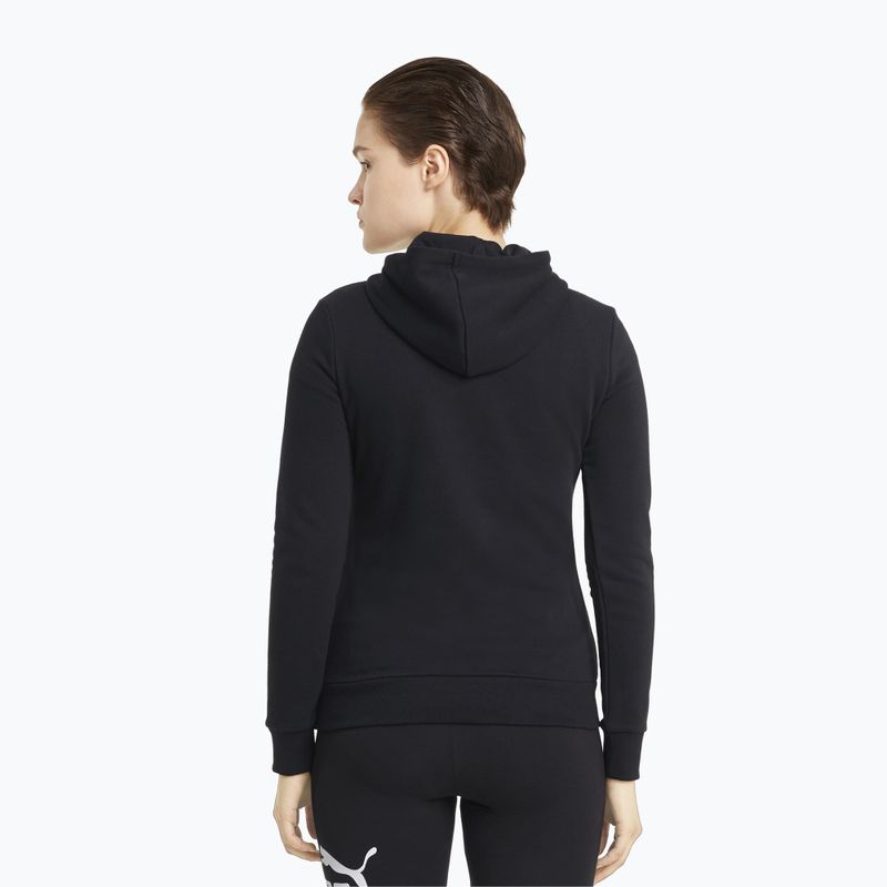 Női melegítőfelső PUMA Essentials Logo Hoodie TR puma black 3