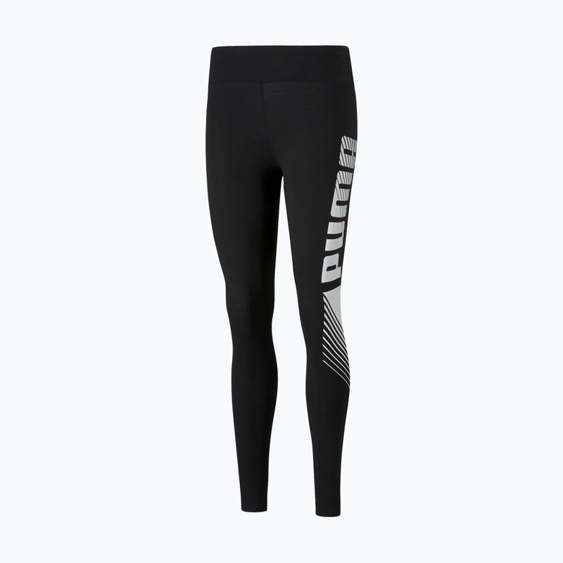 Női edző leggings PUMA Essentials Graphic fekete 586875_01 5