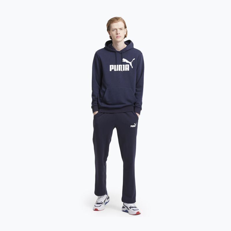 Férfi pulóver PUMA Essentials Big Logo Hoodie TR peacoat 2