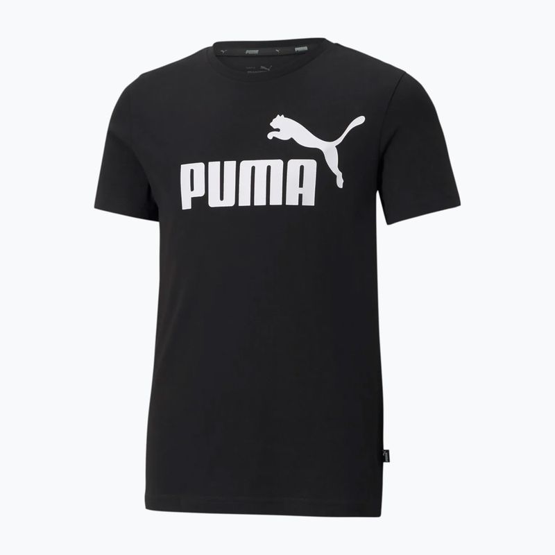 Gyerek póló PUMA Essentials Logo Tee puma black