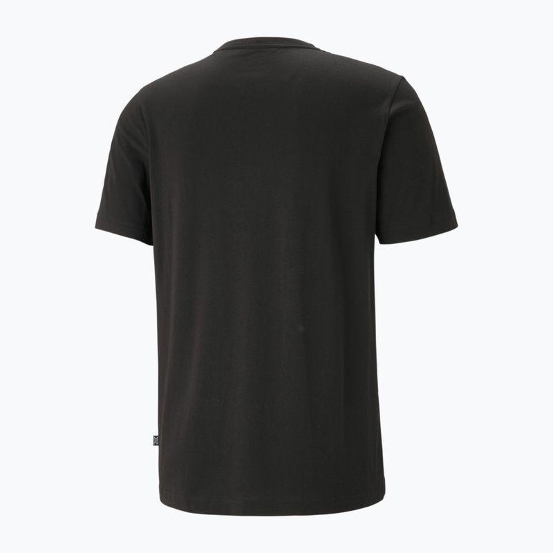 Férfi PUMA Ess Small Logo Tee puma fekete 2