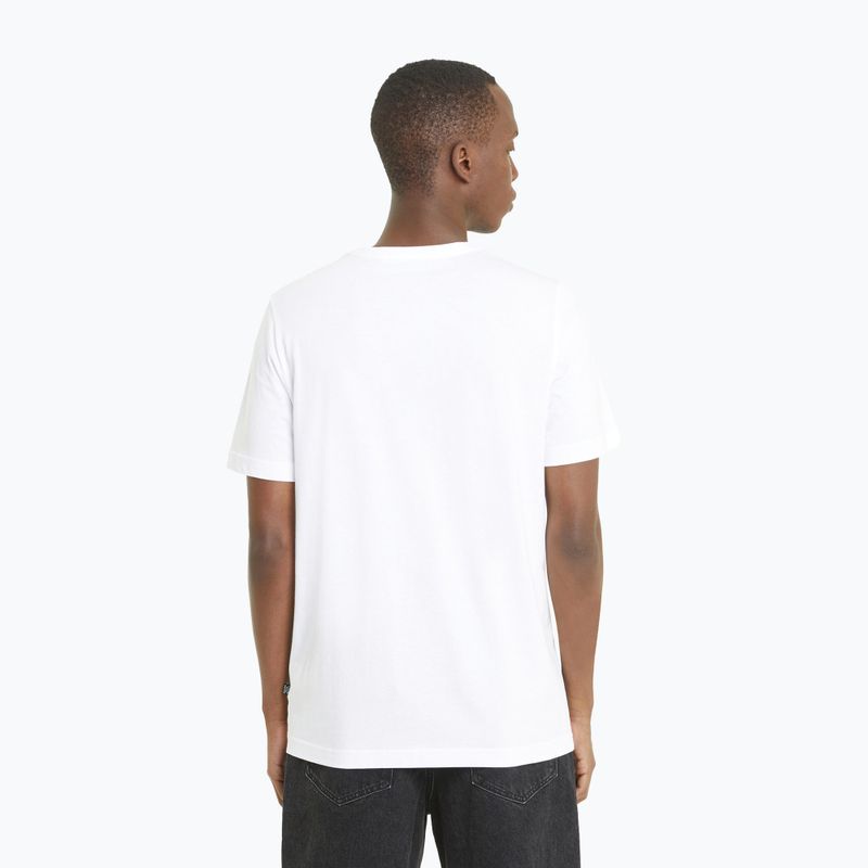 Férfi PUMA Ess Small Logo Tee puma fehér 3