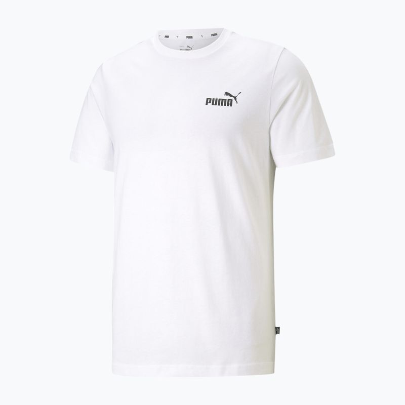 Férfi PUMA Ess Small Logo Tee puma fehér 4