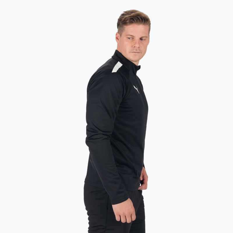 PUMA Teamliga 1/4 Zip Top futball melegítőfelső fekete 657236_03 3