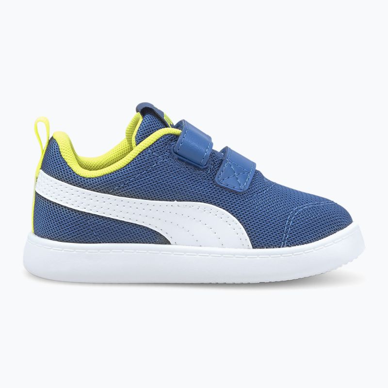 PUMA Courtflex v2 Mesh V Inf star shappire/puma fehér gyermekcipő 10