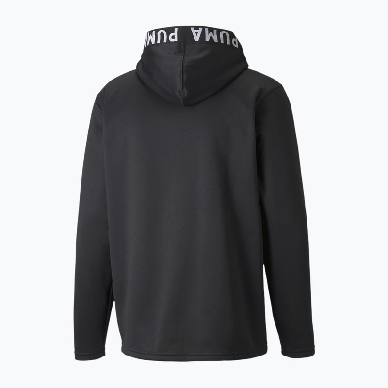 Férfi trekking pulóver PUMA Train Power Fleece Hoodie puma black 6