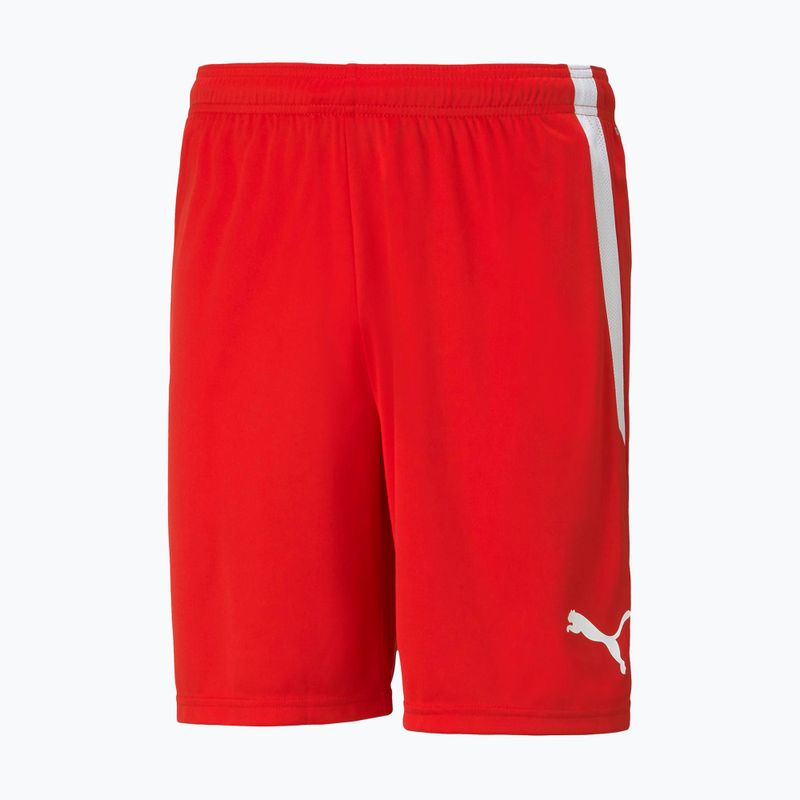 Férfi PUMA Teamliga futballnadrág piros 704924 01