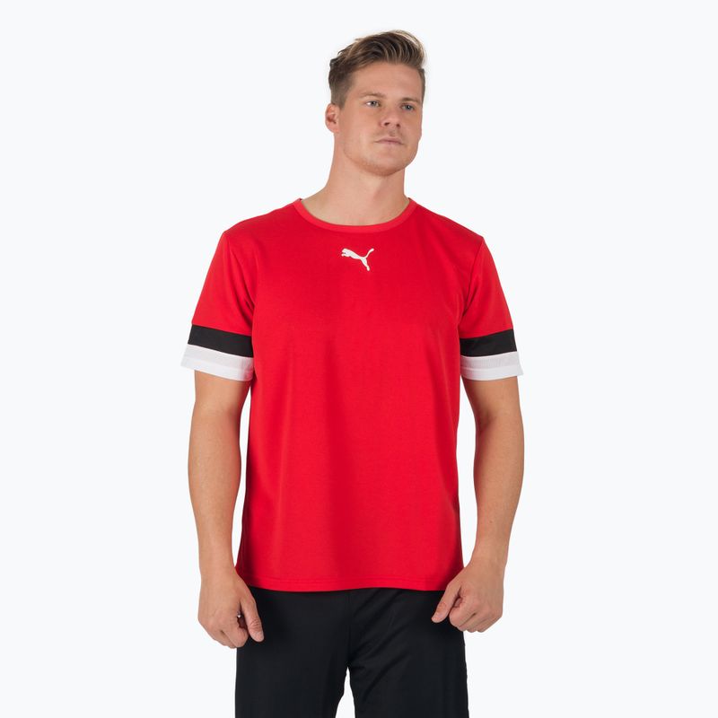 Férfi Puma Teamrise Jersey focimez piros 704932