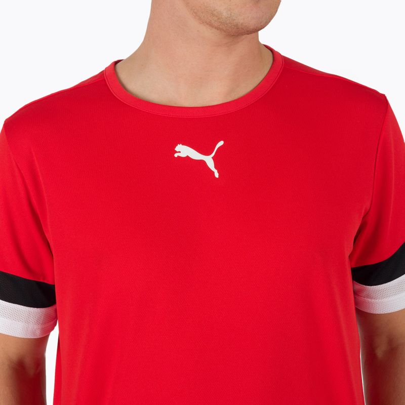 Férfi Puma Teamrise Jersey focimez piros 704932 4