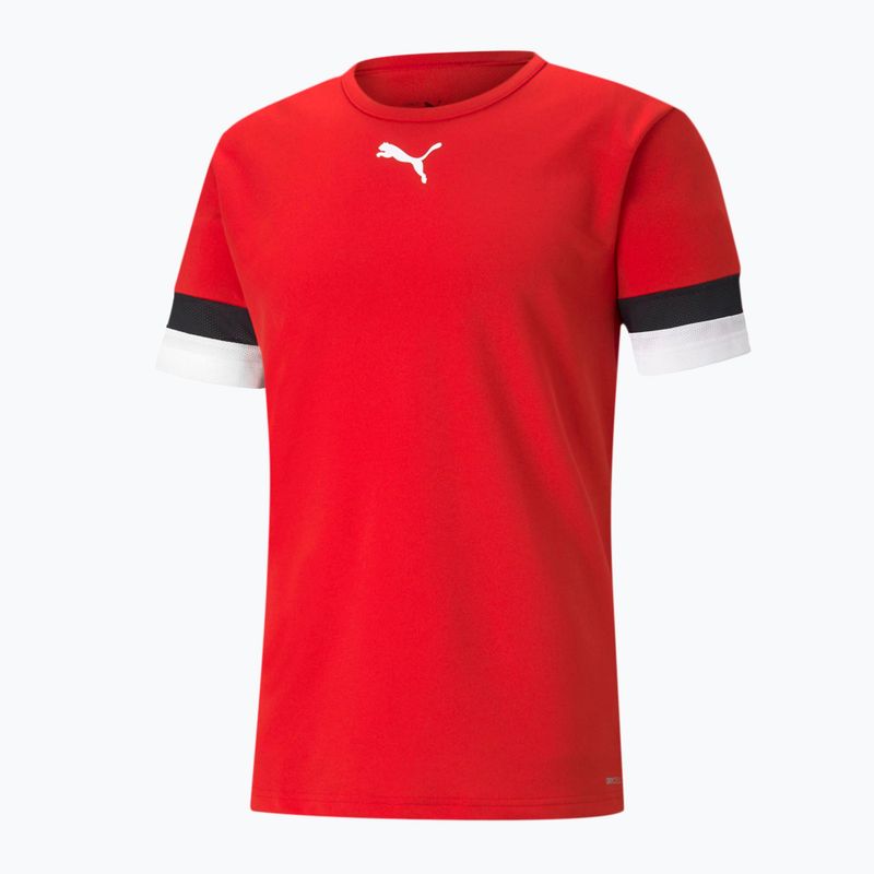 Férfi Puma Teamrise Jersey focimez piros 704932 5