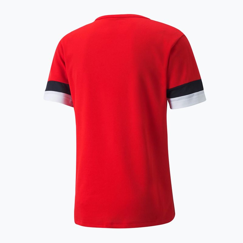 Férfi Puma Teamrise Jersey focimez piros 704932 6