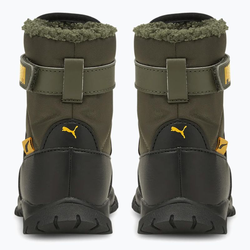 Gyerek hótaposó PUMA Nieve Boot WTR AC Inf grape leaf/ saffron 11