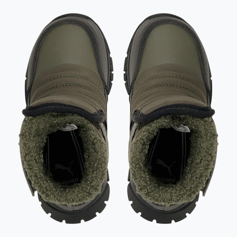 Gyerek hótaposó PUMA Nieve Boot WTR AC Inf grape leaf/ saffron 13