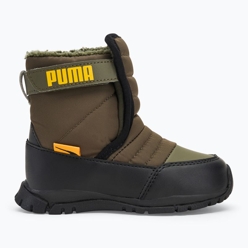 Gyerek hótaposó PUMA Nieve Boot WTR AC Inf grape leaf/ saffron 2