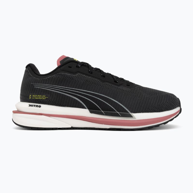 Női futócipő Puma Velocity Nitro WTR black/silver/yellow 2