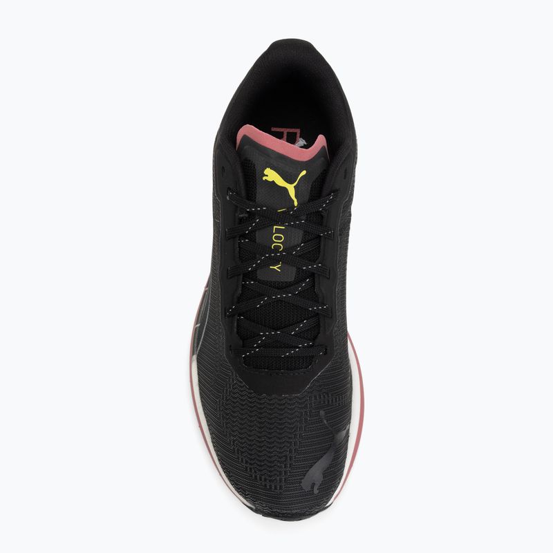 Női futócipő Puma Velocity Nitro WTR black/silver/yellow 5