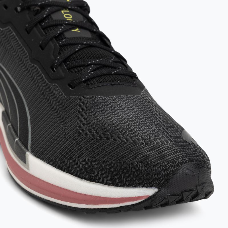 Női futócipő Puma Velocity Nitro WTR black/silver/yellow 7