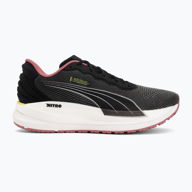 Női futócipők Puma Magnify Nitro WTR black/mauvewood 2
