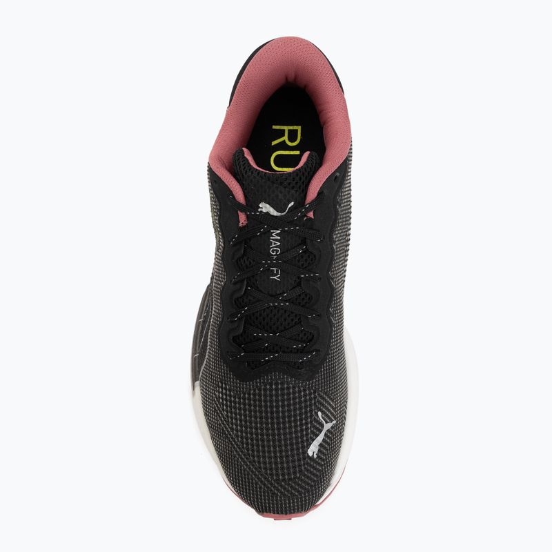 Női futócipők Puma Magnify Nitro WTR black/mauvewood 5